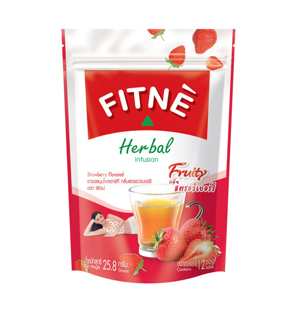 Fitne Herbal Infusion Tea Strawberry Flavored №12