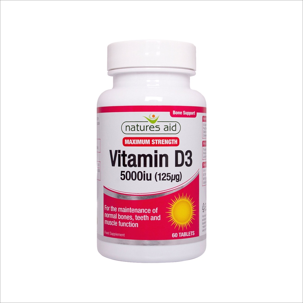 ВИТАМИН Д3 - Vitamin D3 5000iu №60 шахмал