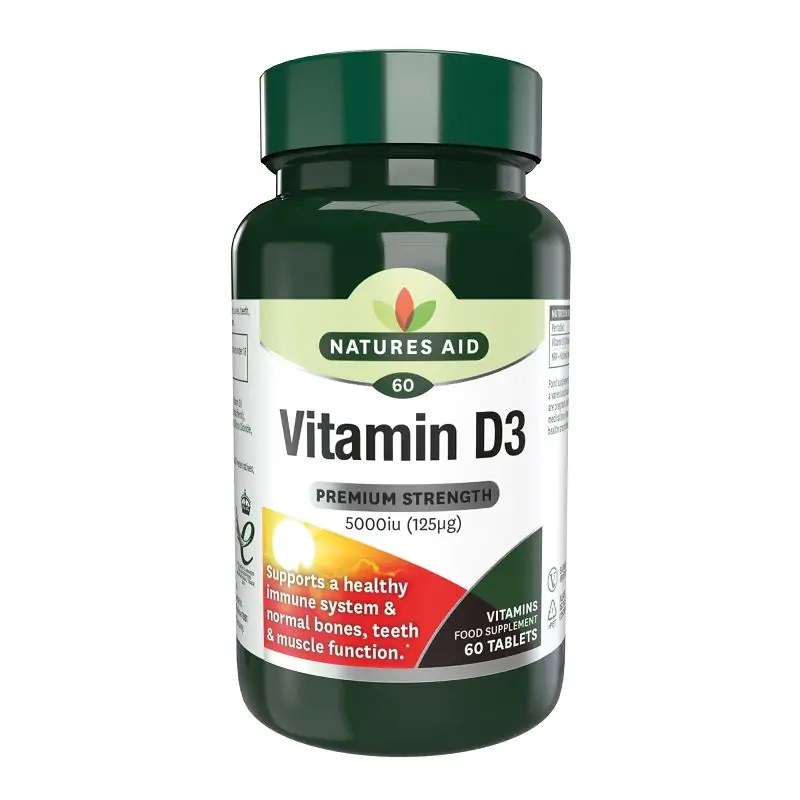 ВИТАМИН Д3 - Vitamin D3 5000iu №60 шахмал