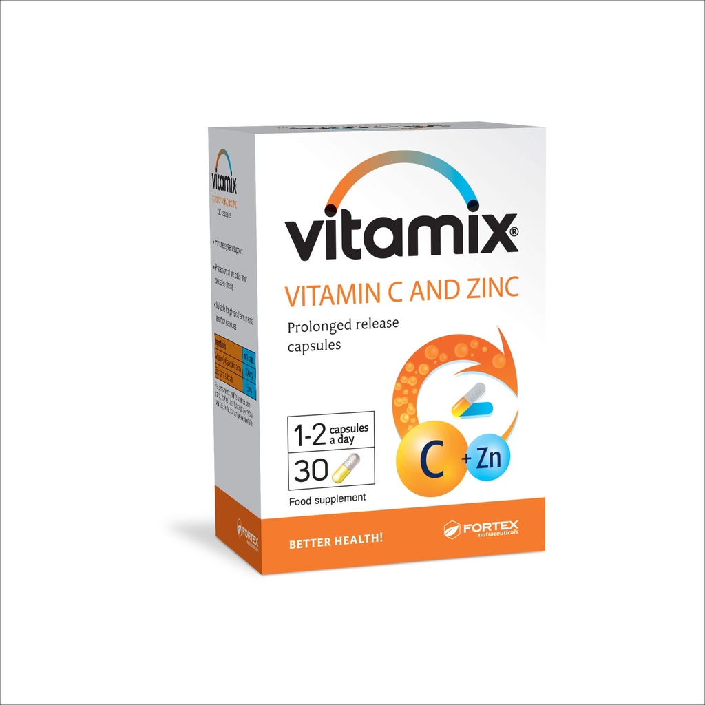 vitamin C + Zn dealyed release №30 капсул