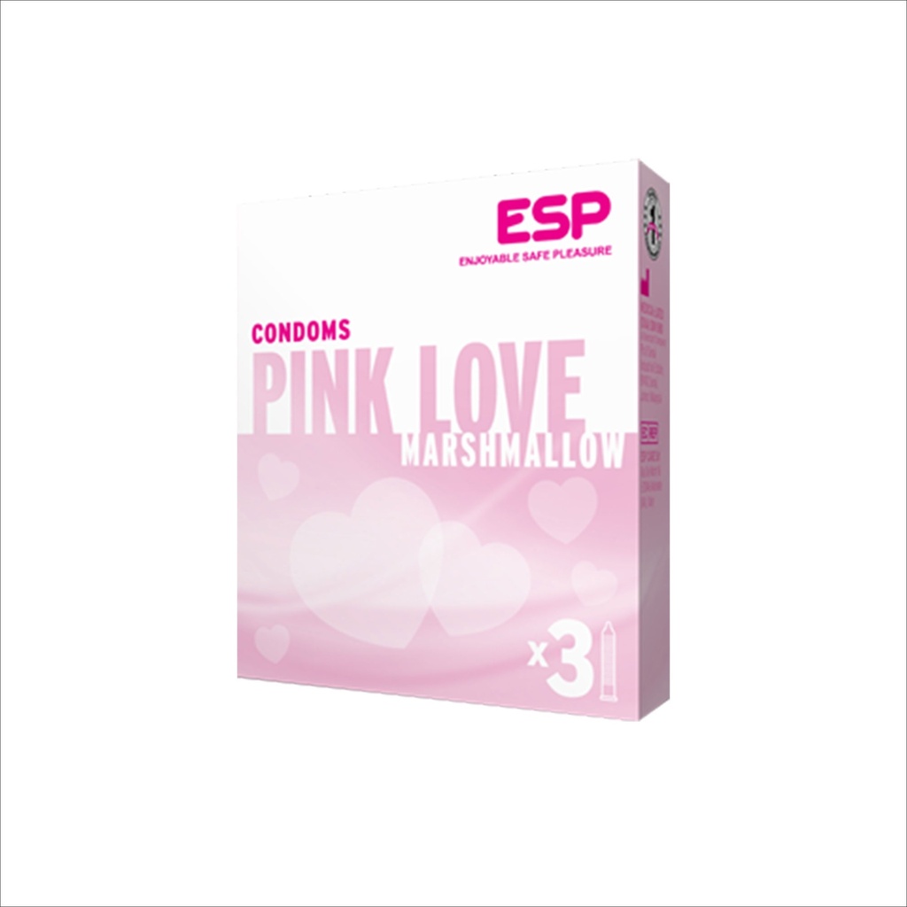 Бэлгэвч PINK LOVE marshmallow 3ширхэг