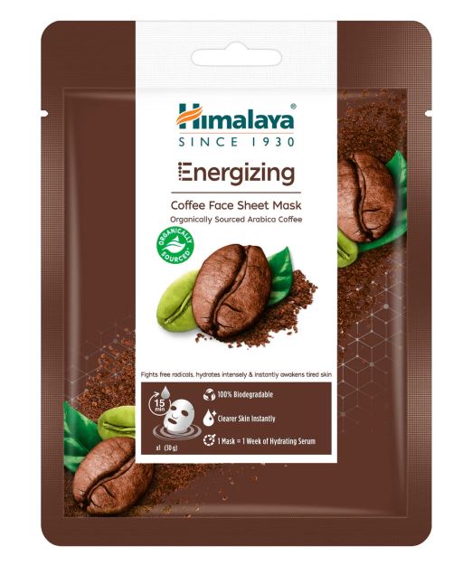 Himalaya Energizing Face Coffee Sheet Mask №1