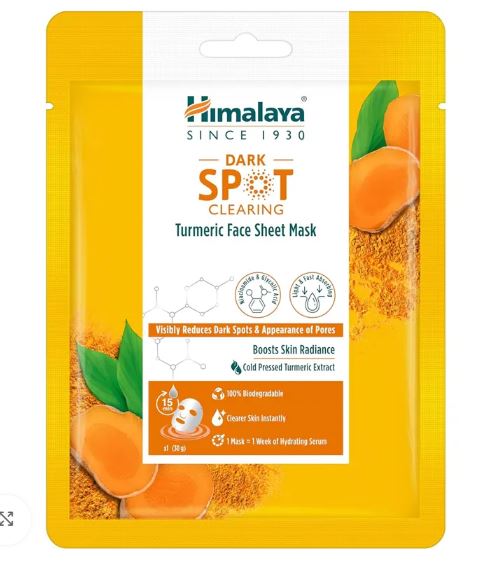 Himalaya DSC Turmeric Face Sheet Mask №1