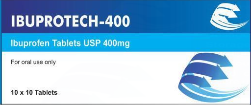 [100026] Ибупротеч 400мг шах №100 Protech - PROTECH