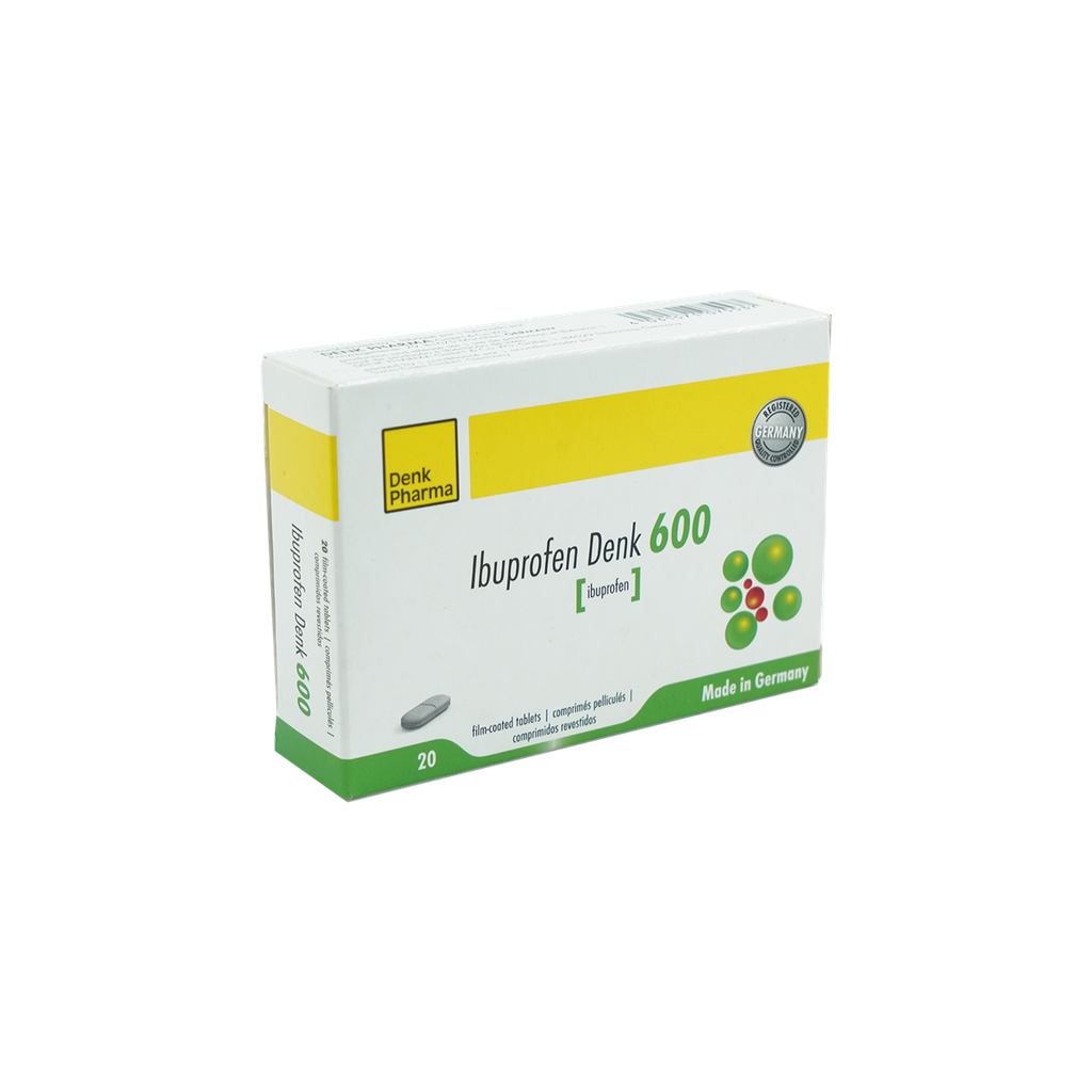 Ибупрофен Денк 600мг №20 | B2C website