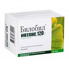 [100882] Билобил интенс 120мг кап №60 KRKA - KRKA
