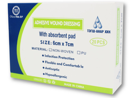 [200699] Мэс заслын наалт 6х7см Тэгш-анар - TEGSH-ANAR