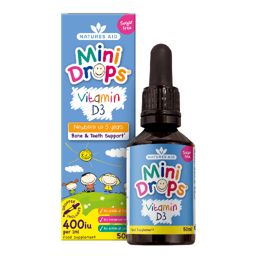 [300294] ХҮҮХДИЙН ТОСОН Д3 - Mini Drops Vitamin D3 400iu 50ml
