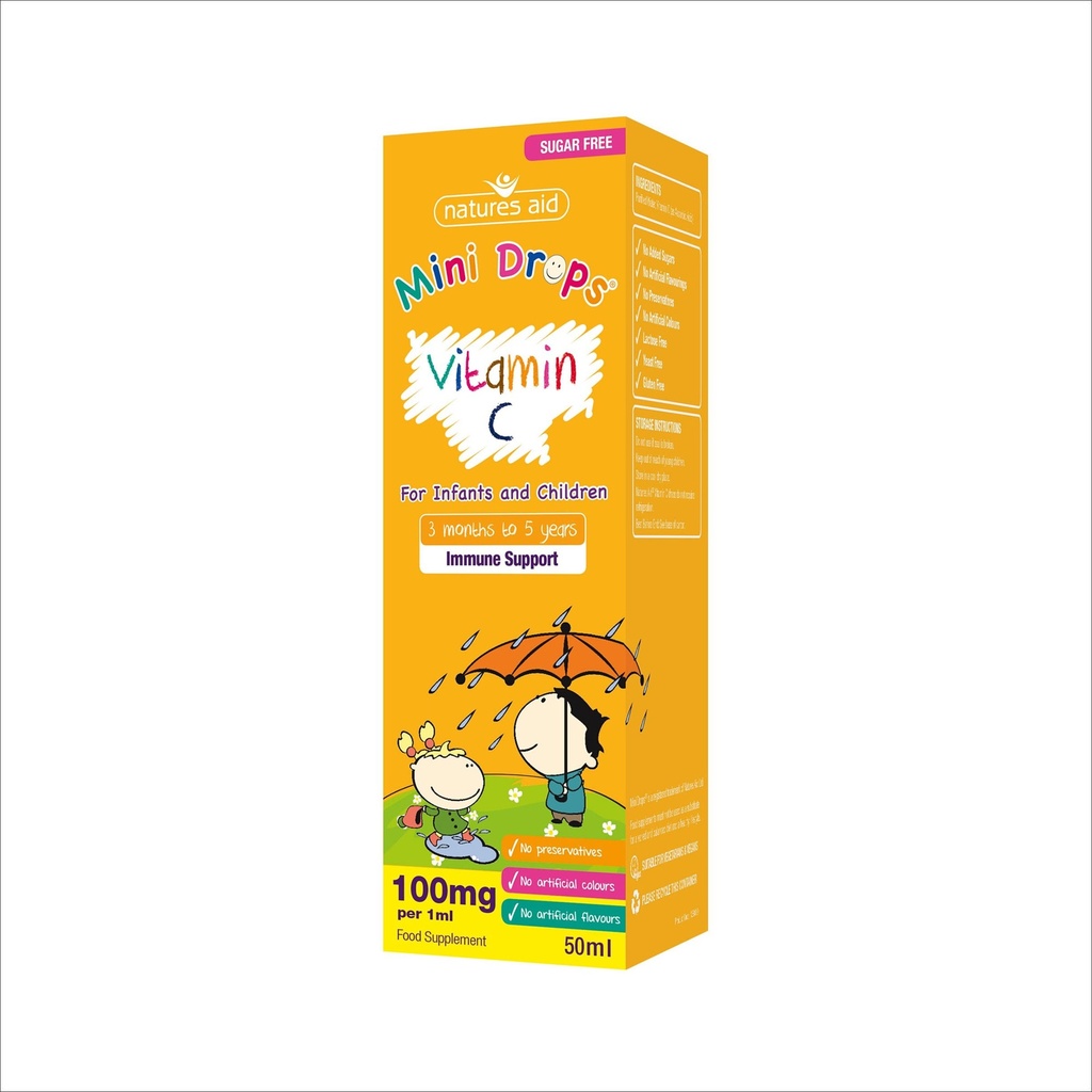 Mini Drops Vitamin C 50ml | B2C website