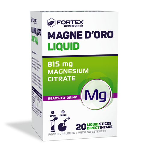 [300368] МАГНИ цитрат 815мг - Magne D'oro Liquid №20 уут - IM-FORTEX_NUTRACEUTICALS