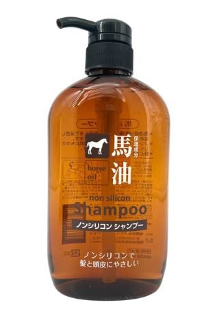 [201799] Horse Oil Non Silicon Shampoo 600ml