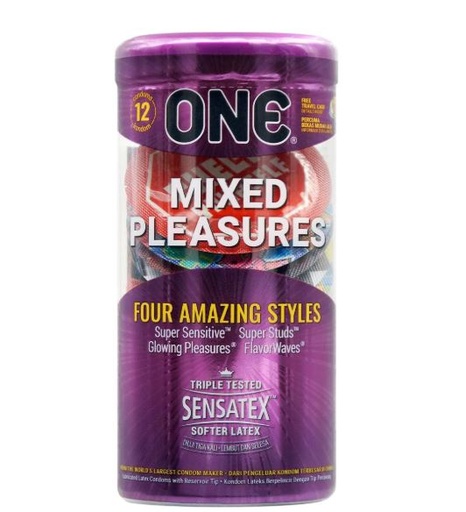 [201826] Бэлгэвч One Mixed Pleasures №12 - IM-KAREX INDUSTRIES SDN. BHD